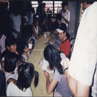 our volunteer are busy..!!!